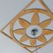 Ekena Millwork Blume Wood Fretwork Pierced Ceiling Medallion, Alder, 40"OD x 13 7/8"ID x 3/8"T CMWP40X40X0375BLAL - alternate 6